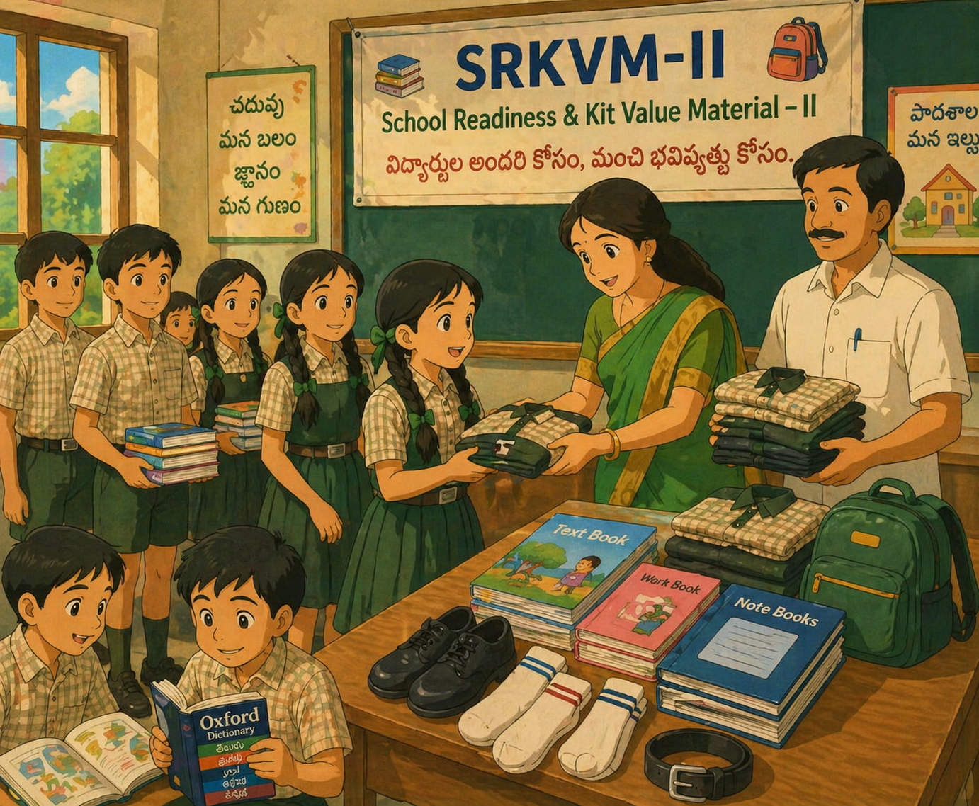 SRKVM-II School Readiness &amp; Kit Value Material